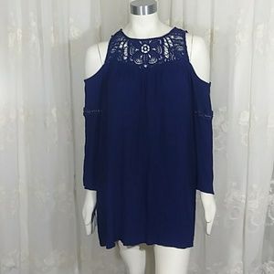 3 for $15 - Lace & Cold-Shoulder Tunic/Dress